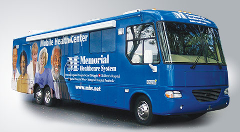 childrens mobile health van