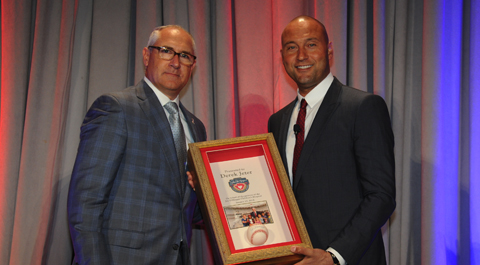 Derek Jeter receives American Icon Award