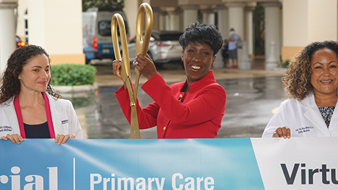 Memorial Primary Care MHM MOB ribbon cutting