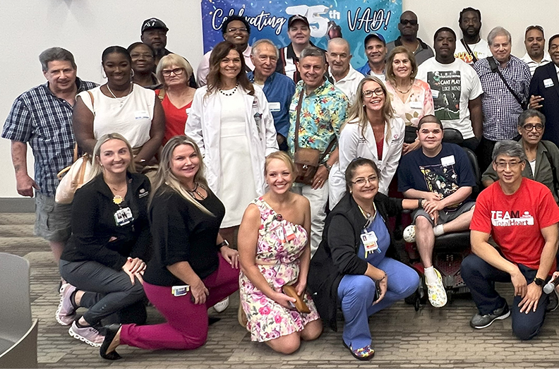 Memorial Cardiac and Vascular Institute VAD 2023 reunion attendees