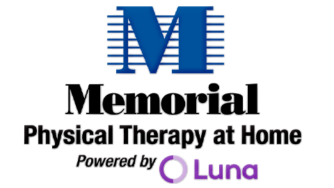 memorial physical therapy at home powered by luna logo