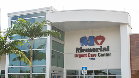 exterior memorial urgent care center hollywood