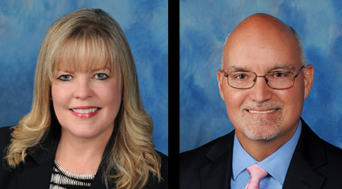 Elizabeth Justen and Steven Harvey