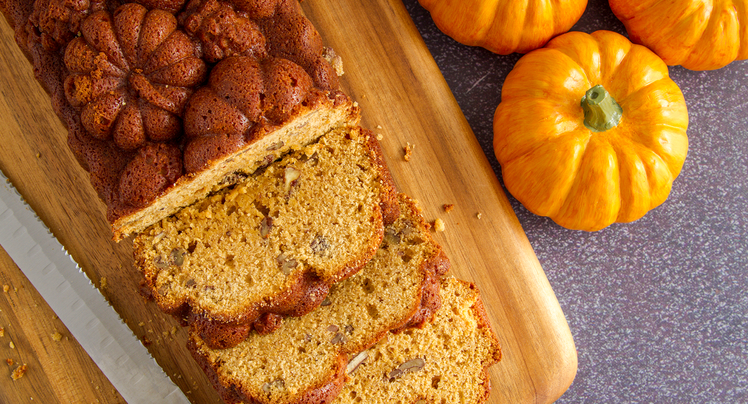 pumpkin bread loaf