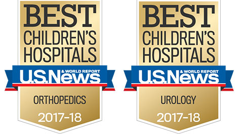 Best Children's Hospital Orthopedics 2017-2018 | Best Children's Hospital Urology 2017-2018