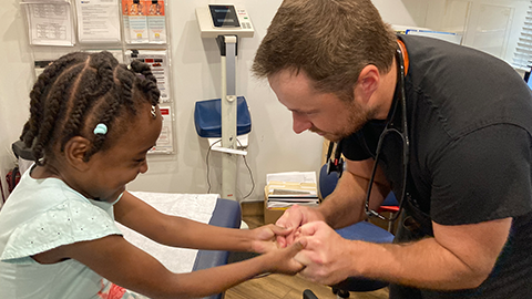 Jemimah Nougaisse and Dr. Michael Mc Kuin