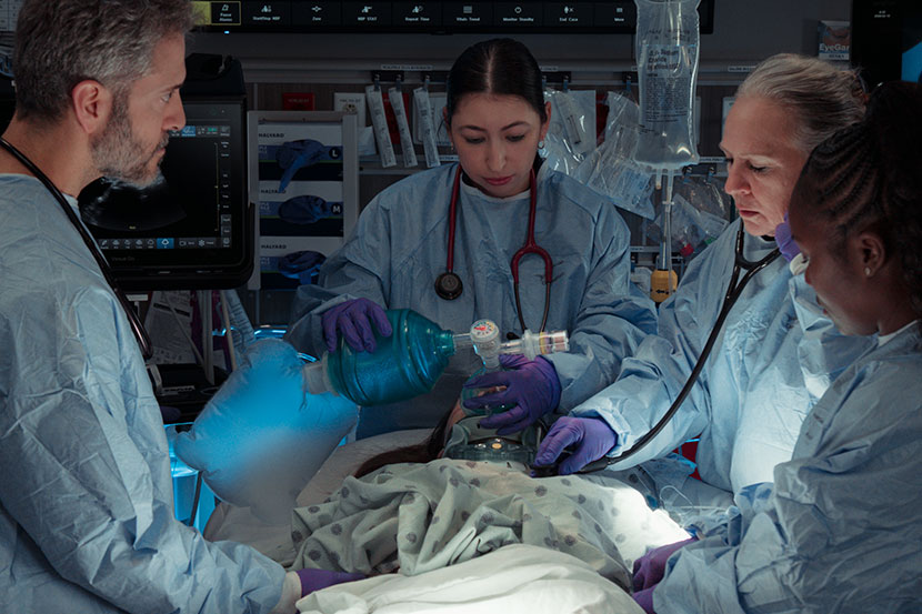 Patient been help in the Emergency Room