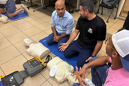 AED workshop trainers